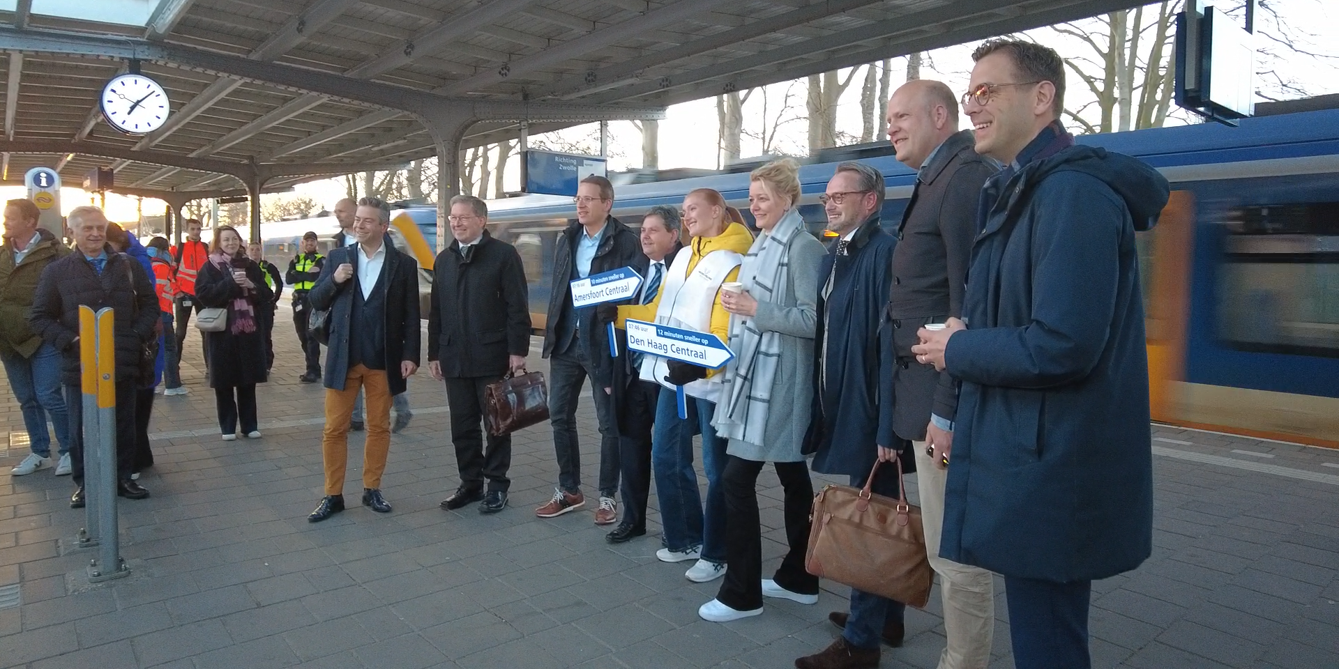 Foto: Eerste stap naar grotere doelen: De spitstrein is terug