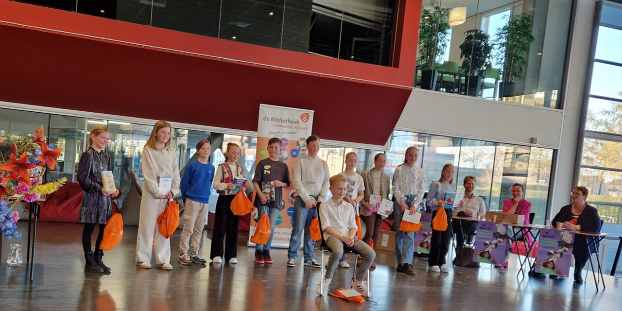 Foto: Wess Pellegrom plaatst zich voor landelijke finale Nationale Voorleeswedstrijd