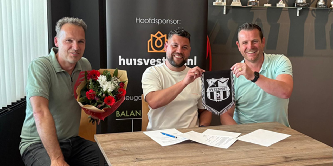 Foto: Sigi Carrera nieuwe hoofdtrainer Elspeet 1