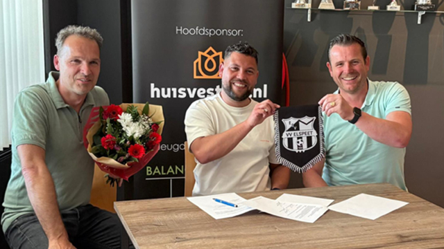 Foto: Sigi Carrera nieuwe hoofdtrainer Elspeet 1
