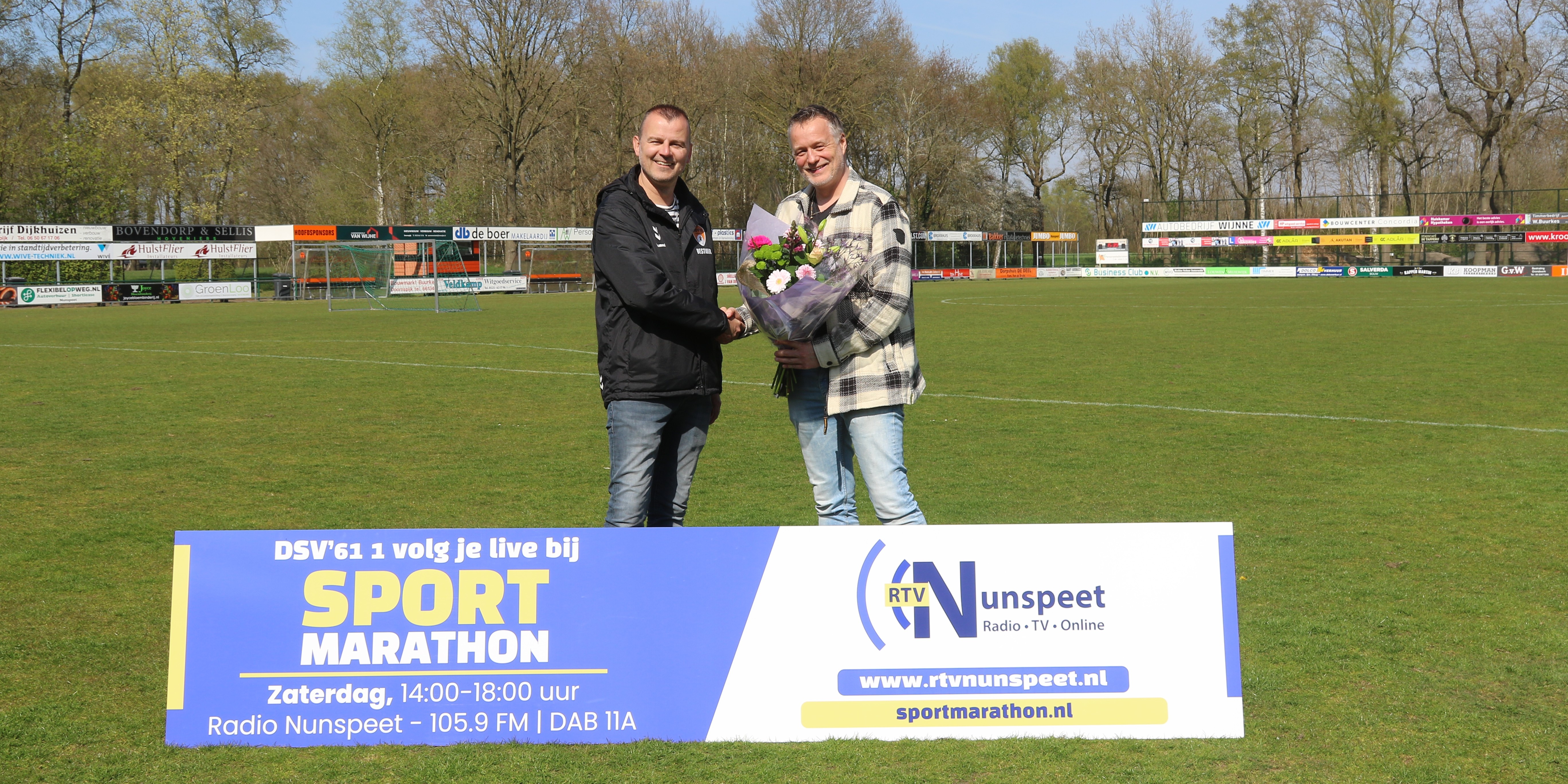 Foto: DSV’61 en RTV Nunspeet versterken sportieve samenwerking
