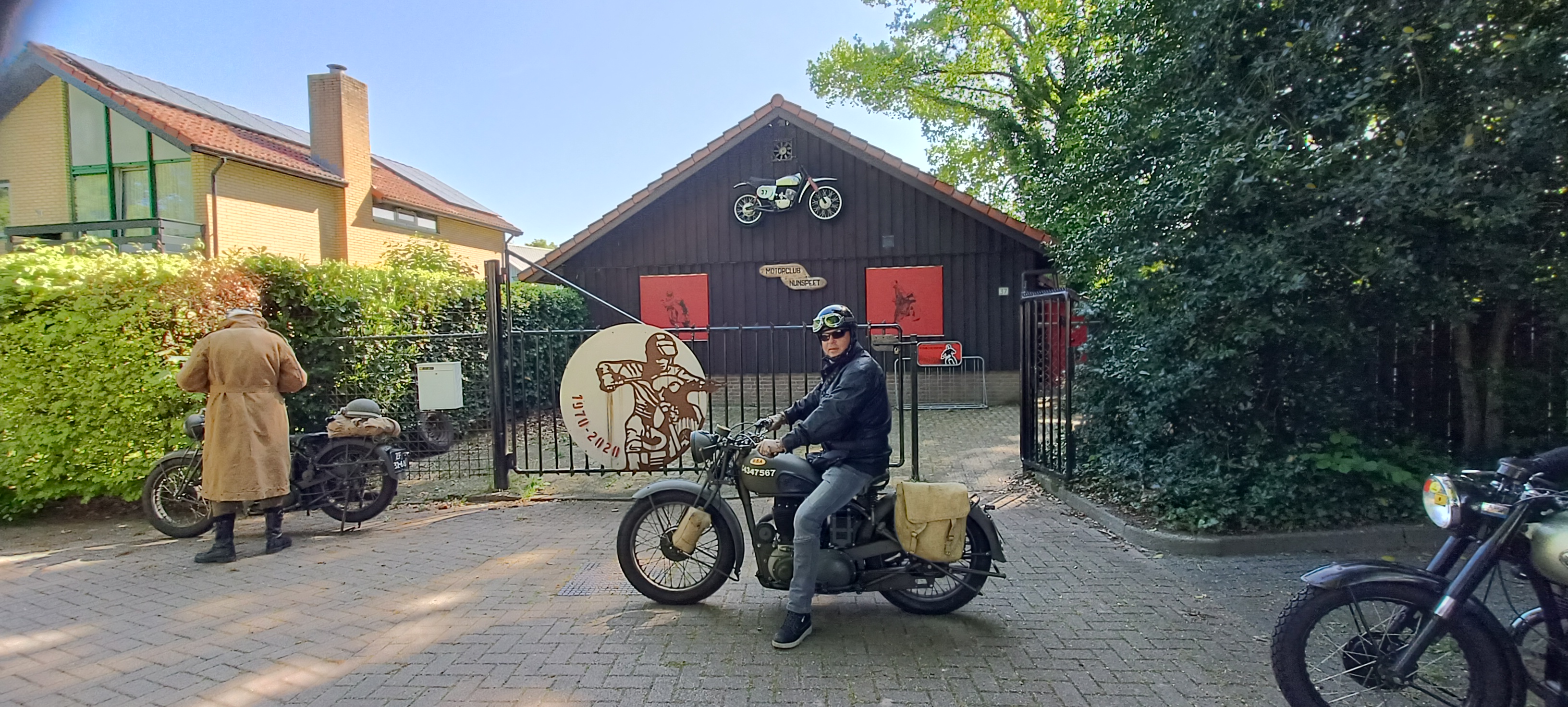 Foto: Herdenken en vieren tijdens Liberation rit