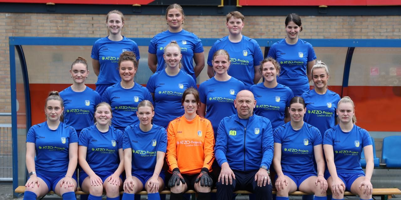 Foto: VV Nunspeet Vrouwen 1 op kampioenskoers: Kom ze zaterdag aanmoedigen!