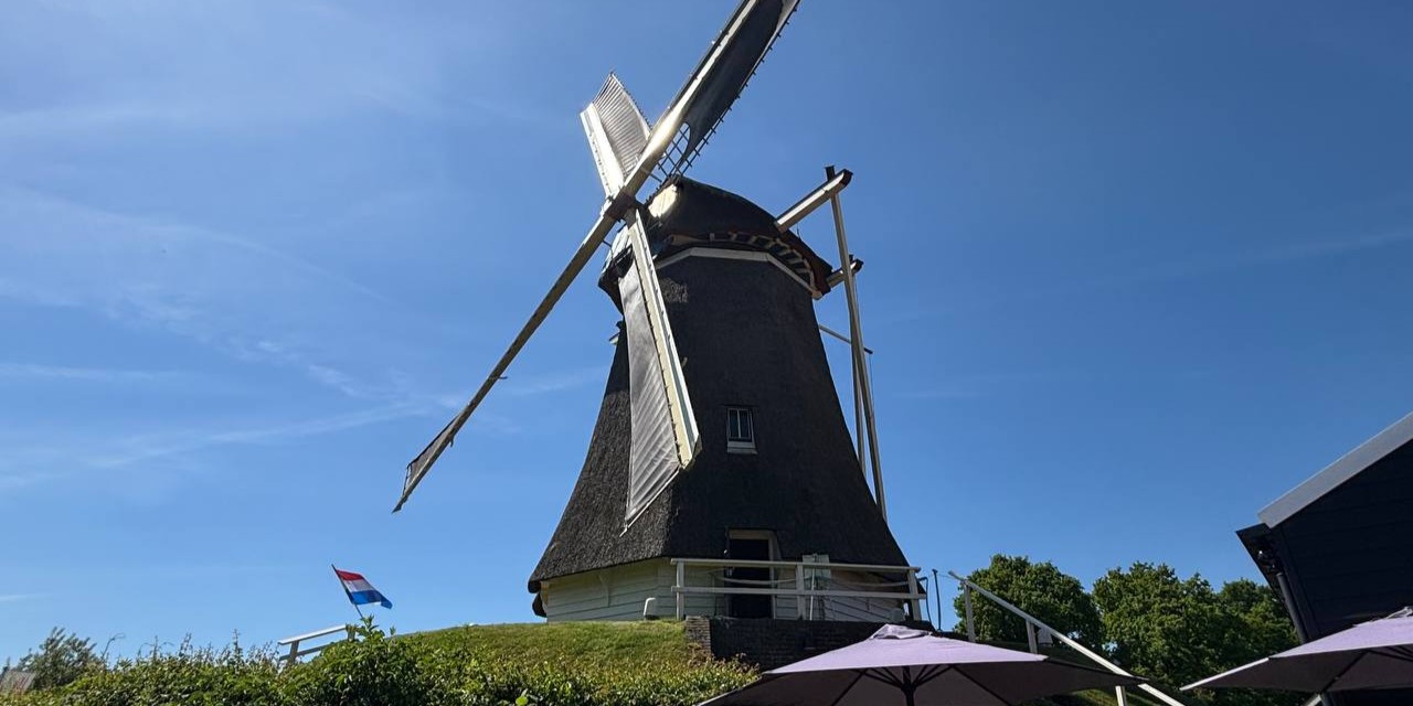 Foto: Molens van gemeente Nunspeet bewonderen tijdens Nationale Molendag 