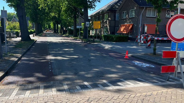 Foto: Fietsstroken Harderwijkerweg eerder klaar dan verwacht