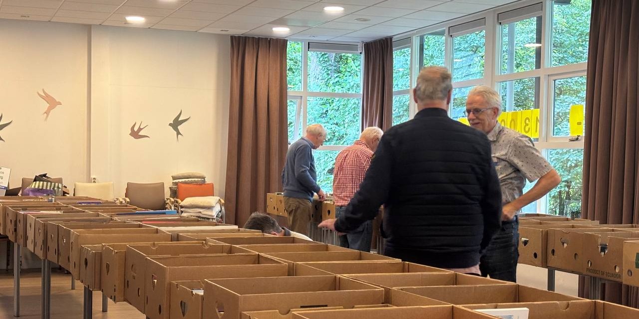 Foto: Boekenmarkt Het Venster: "Krenten uit de pap halen"