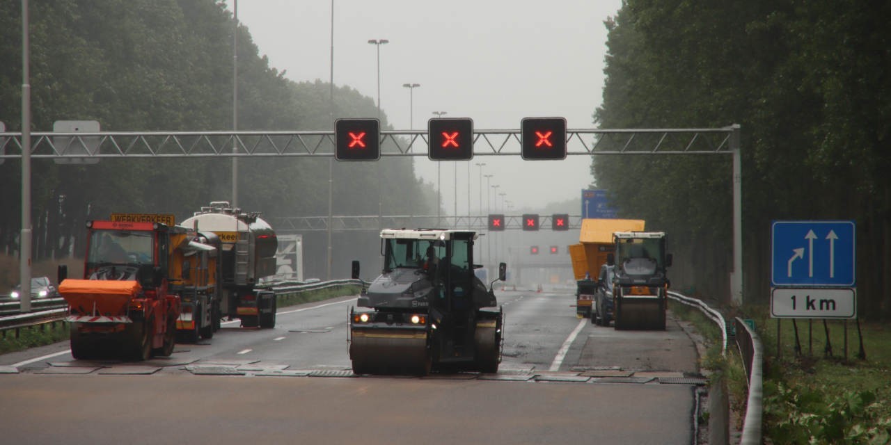 Foto: Waarom er dit jaar extra veel wegafsluitingen zijn in Gelderland