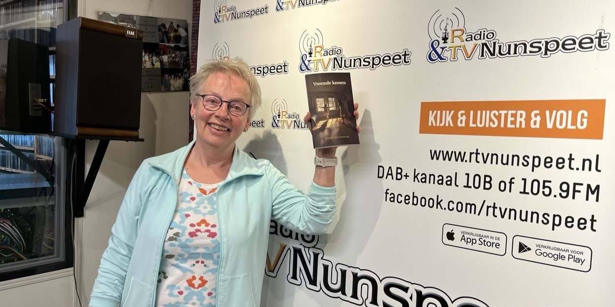 Foto: Auteur uit Vierhouten schrijft boek 'Vreemde kamers': "Hartverwarmend en -verscheurend"