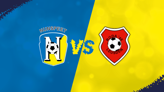 Foto: Nunspeet strijdt zaterdag 7 juni voor promotie tegen competitie rivaal Roda '46