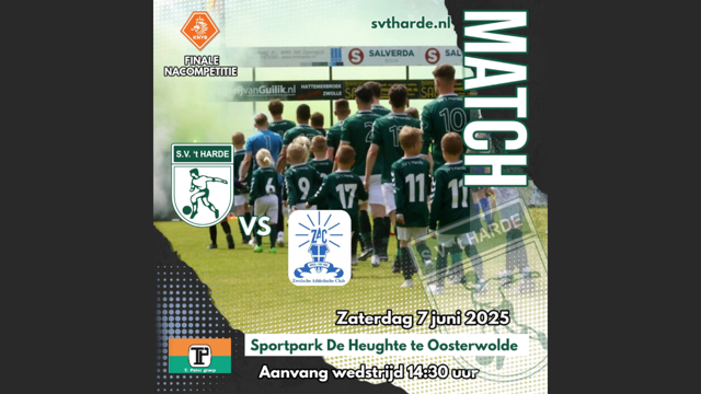 Foto: Promotiefinale S.V. ’t Harde – ZAC zaterdag 7 juni