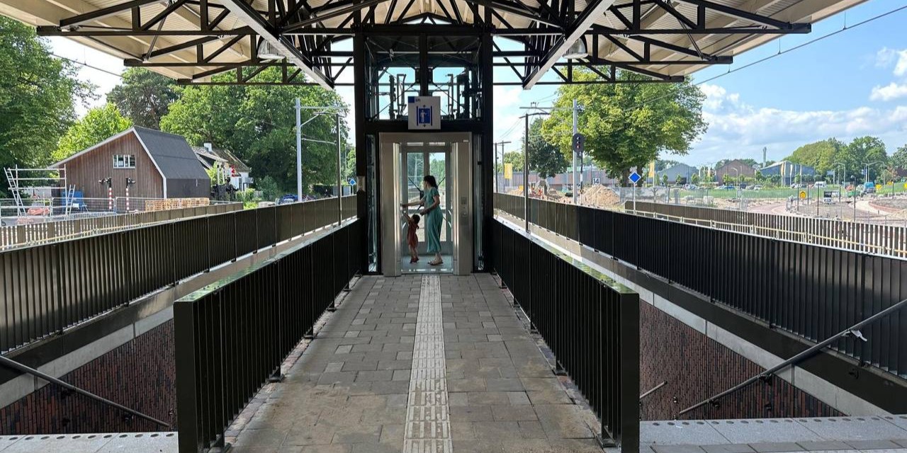 Foto: Lift station Nunspeet in bedrijf