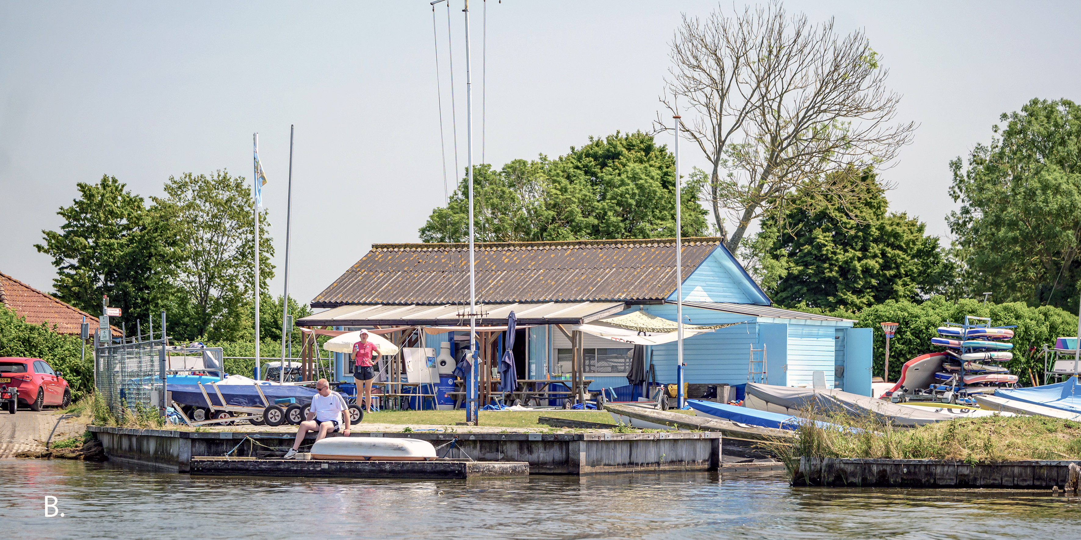 Foto: Zonnige zeildag en midzomerfeest bij WV Veluwemeer