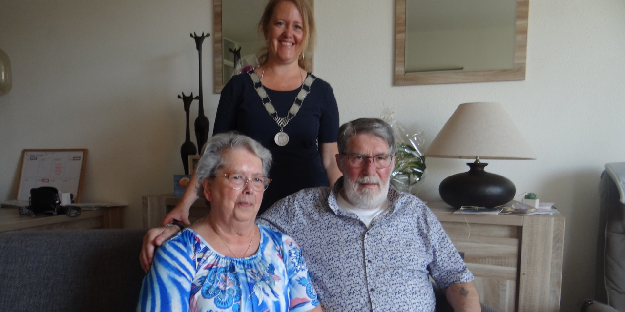 Foto: Echtpaar Bouw-Haverkamp 60 jaar getrouwd