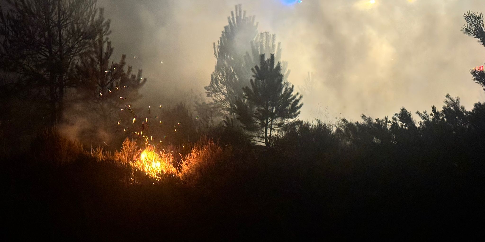 Foto: Uitruk voor heidebrand Elspeet: Droog seizoen is begonnen