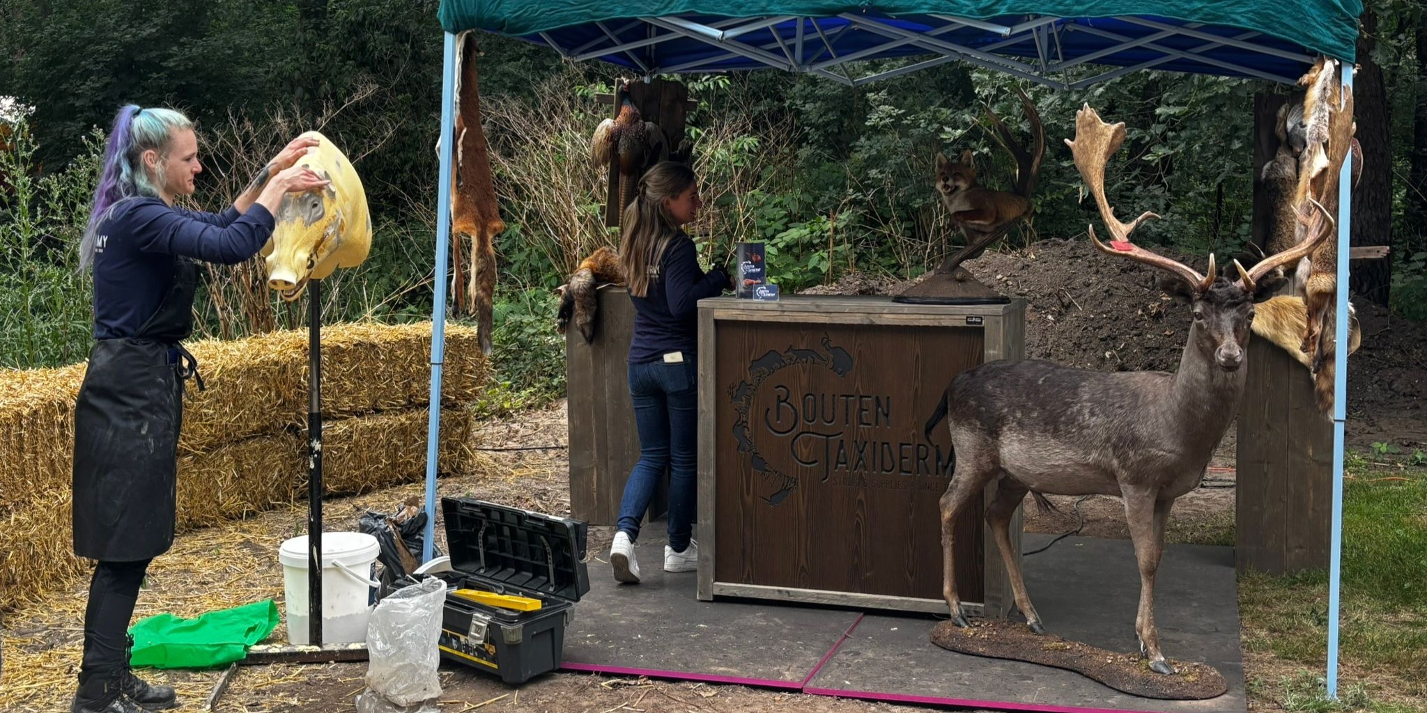 Foto: Grote belangstelling voor Outdoor Hunting Day