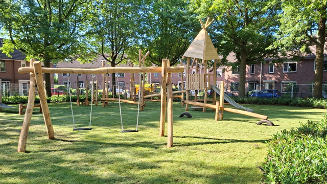 Foto: Speelplek Koningin Wilhelminalaan vernieuwd