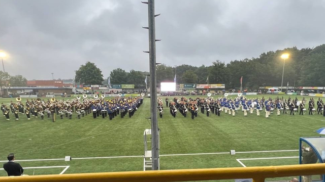 Foto: Taptoe Nunspeet: Radar Love en marsmuziek betoveren toeschouwers