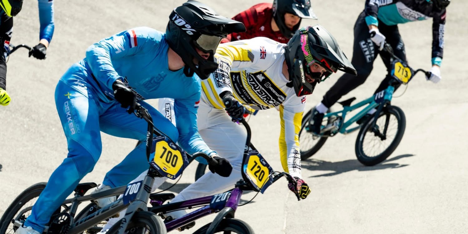 Foto: Nunspeetse Lenny Wajer vierde op EK BMX in Letland