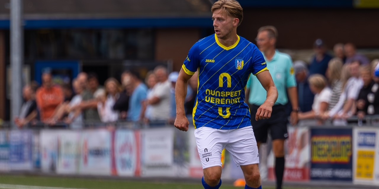Foto: Nunspeet wint eerste oefenwedstrijd in Nederlaag Toernooi onder leiding van Karsten