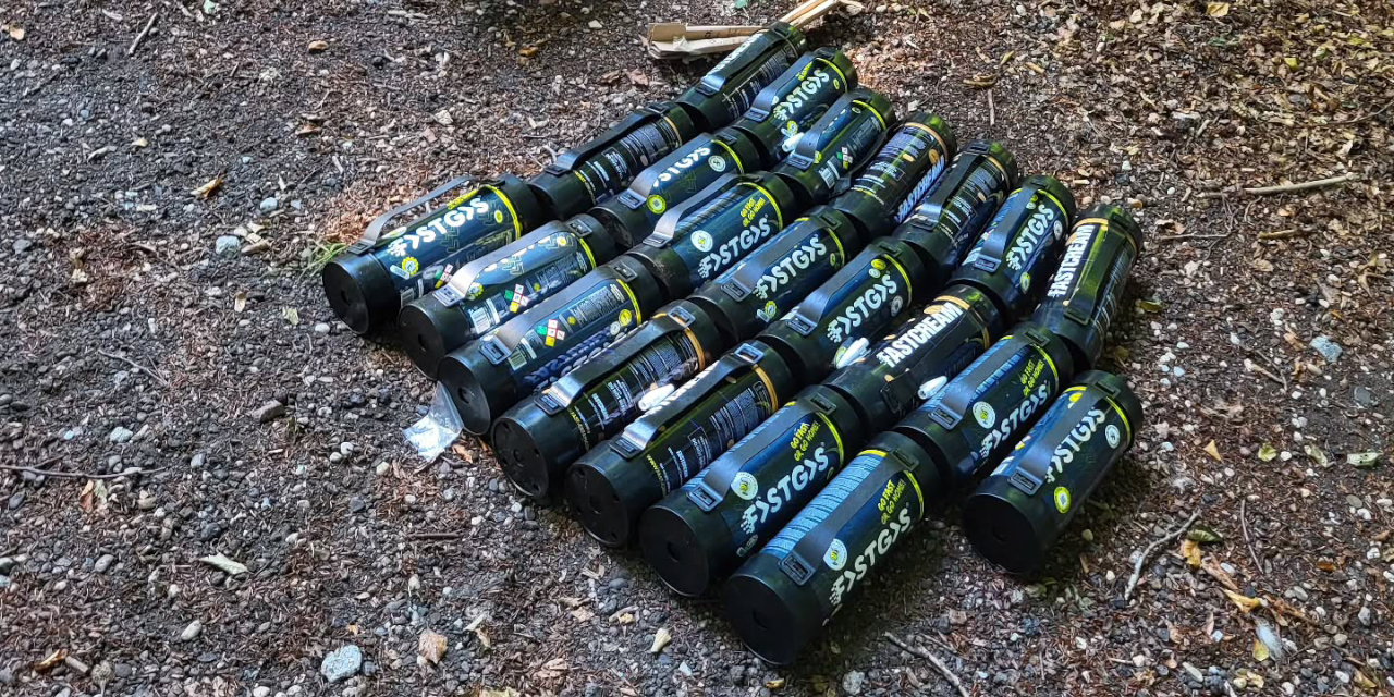 Foto: Dumping van lachgasflessen in Hulshorst