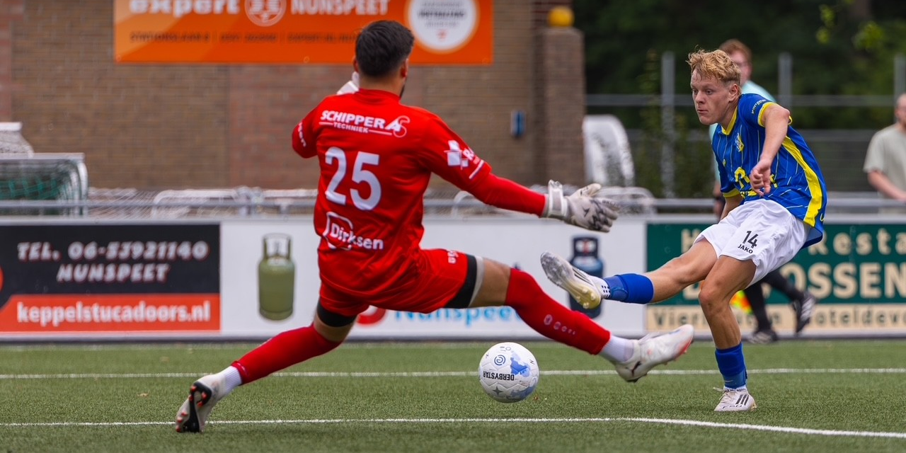 Foto: vv Nunspeet ongeslagen uit Nederlaagtoernooi