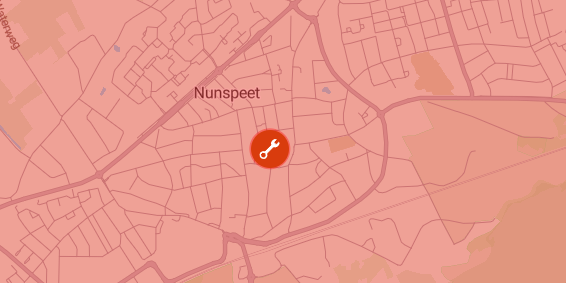 Foto: Waterstoring in Nunspeet en omgeving