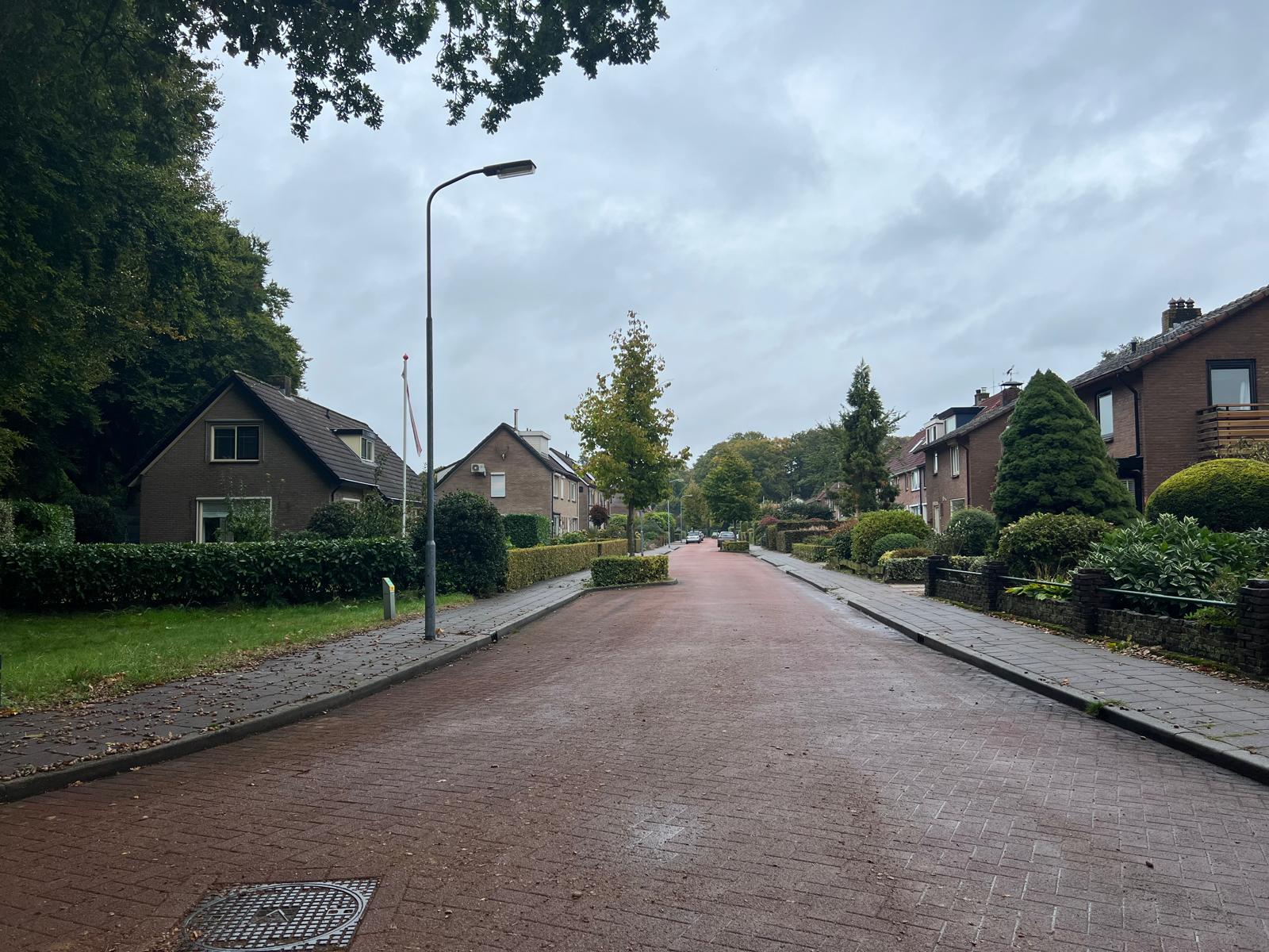 Foto: Parkeerverbod op Secretaris Mulderweg in Nunspeet