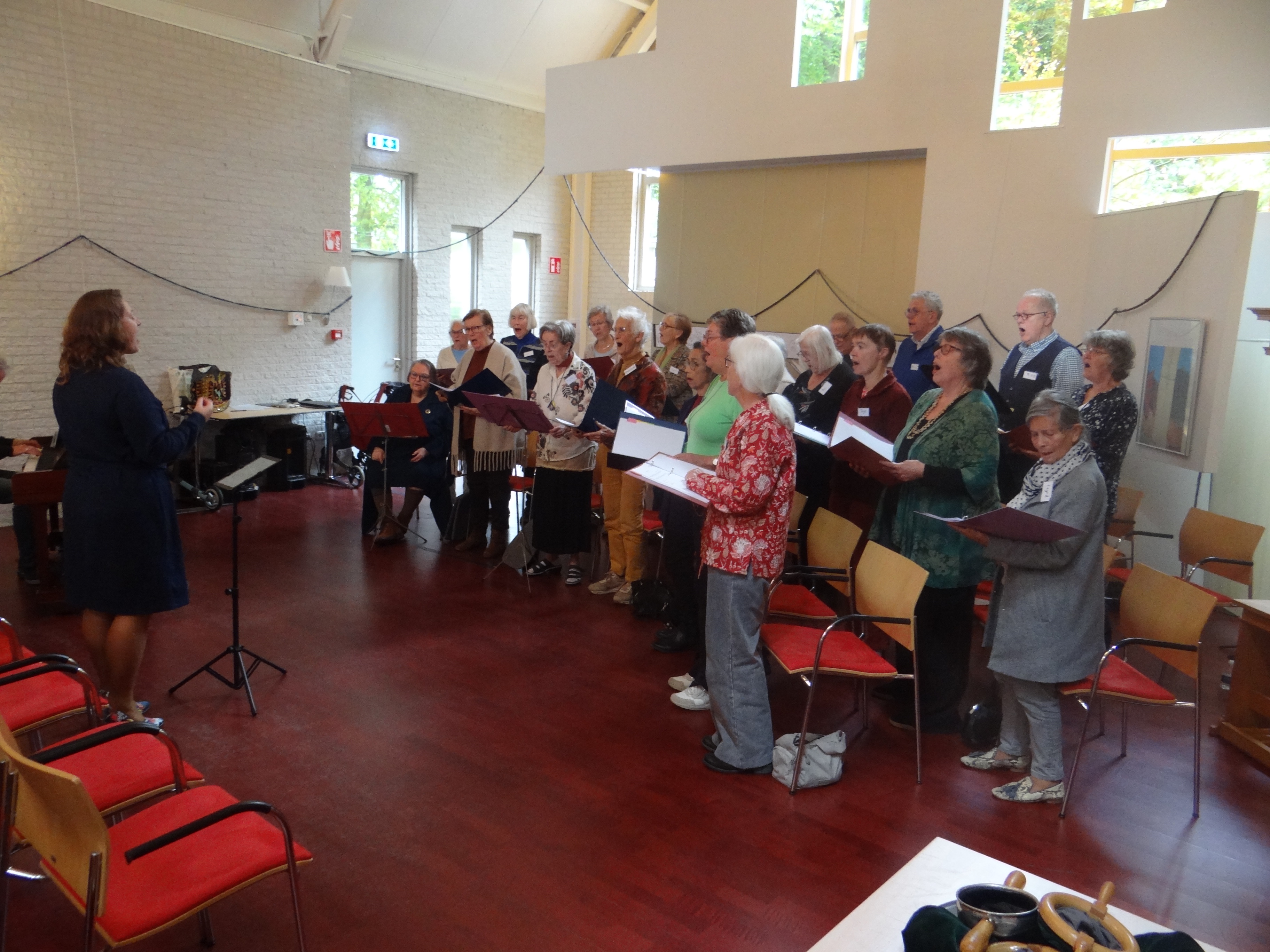 Foto: Van Ave Verum tot bridge over troubled water: Participatiekoor geeft eerste concert