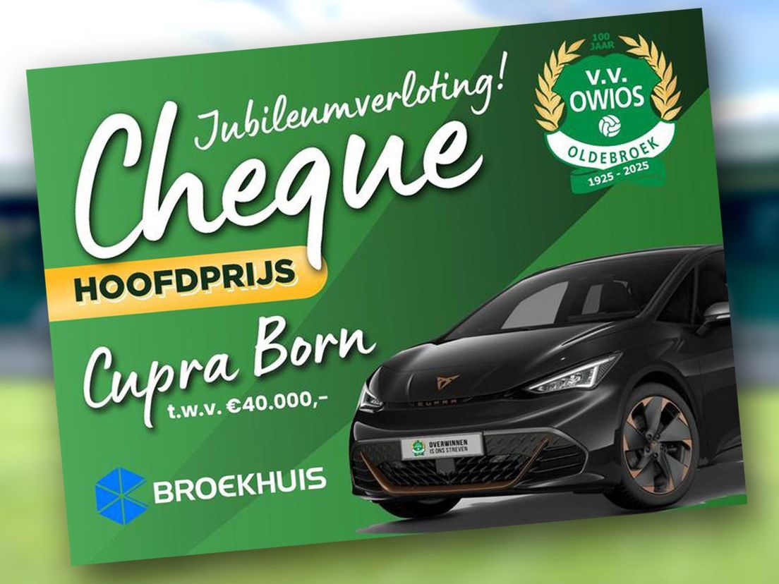 Foto: Oproep in de media levert voetbalclub 100.000 euro op