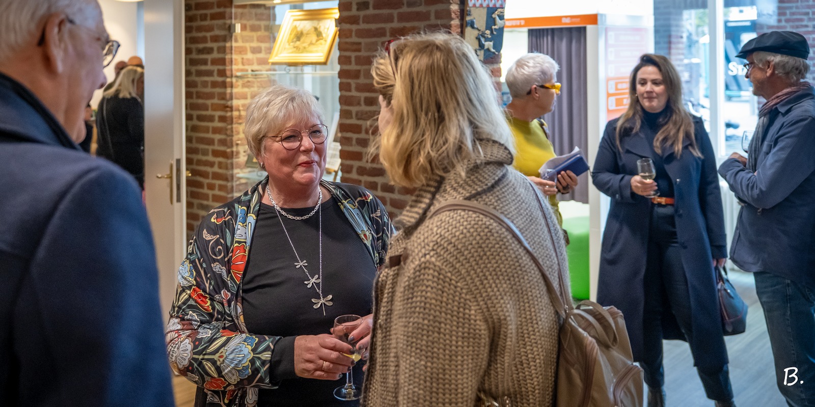 Foto: Kunst met Karakter in het Gemeentehuis van Nunspeet