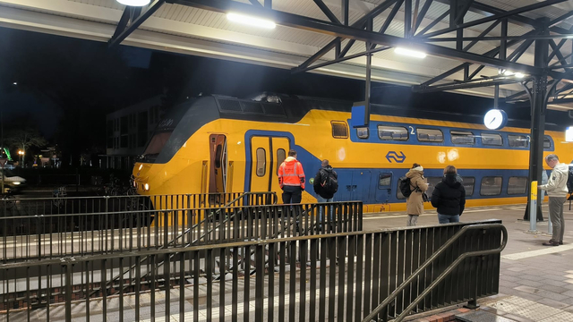 Foto: Treinverkeer ontregeld door defecte trein bij Nunspeet
