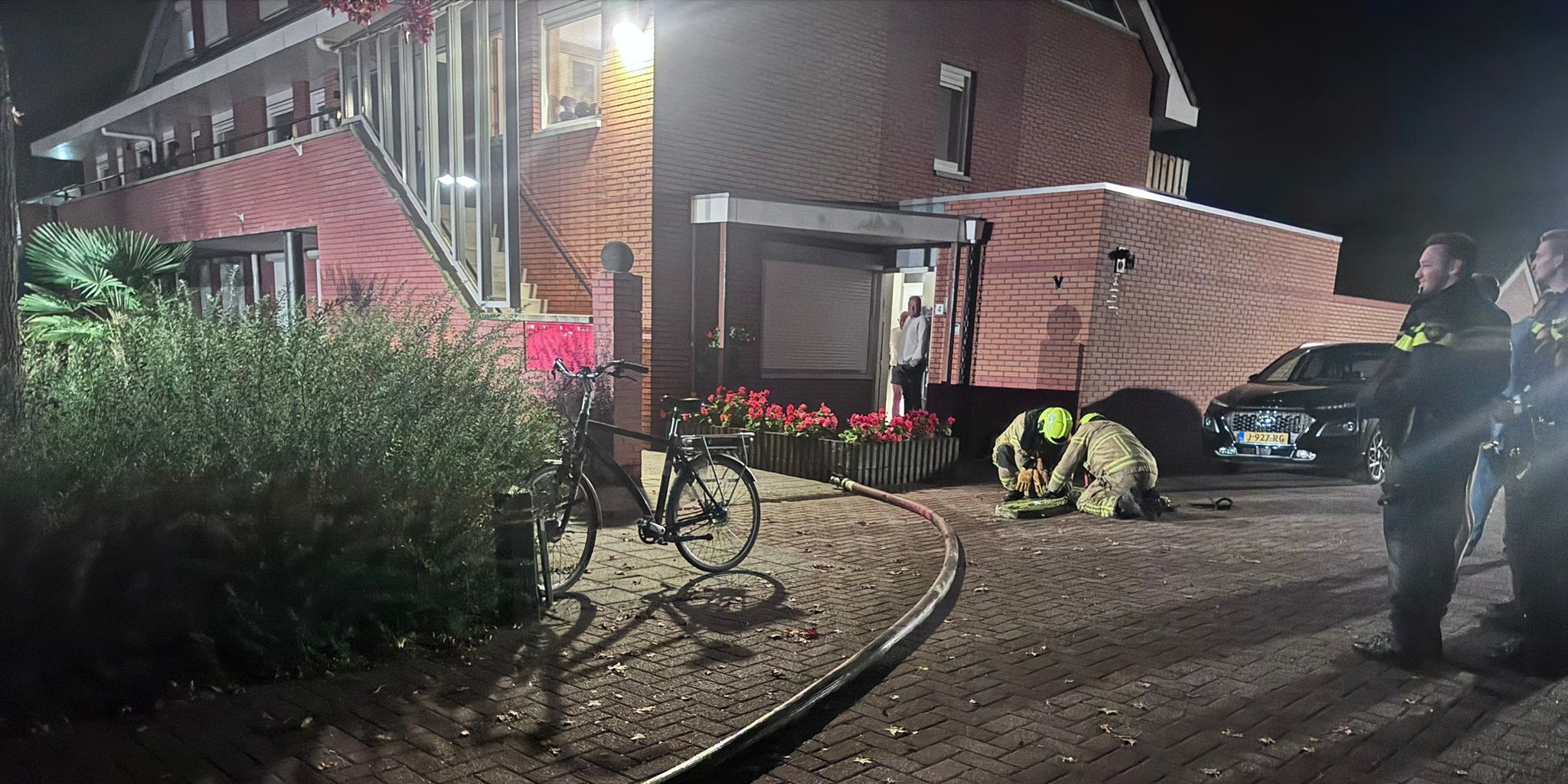 Foto: Flinke rookontwikkeling door pan op het vuur