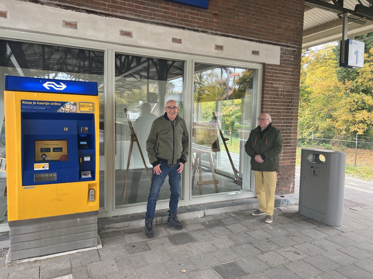 Foto: Oude en nieuwe kunstwerken keren terug naar stationsgebied