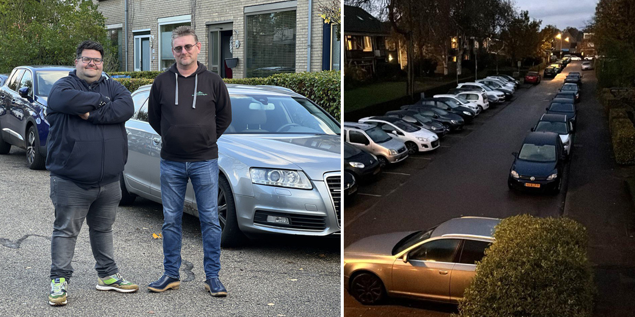 Foto: Buurt Schuurmanserf gefrustreerd over jarenlange parkeerproblemen: ‘We worden niet gehoord’