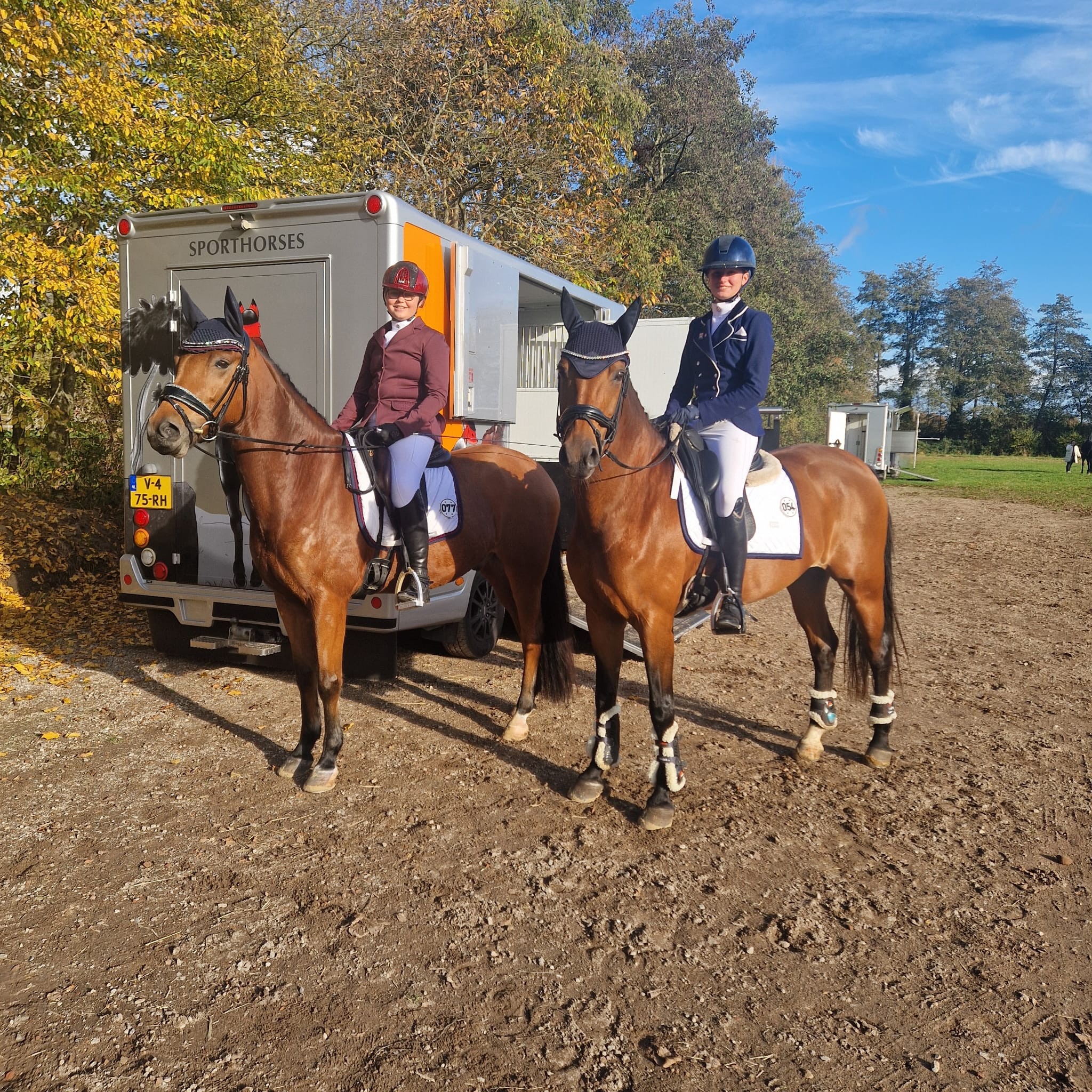 Foto: Uitstekende resultaten voor Ponyclub Klein Maar Dapper