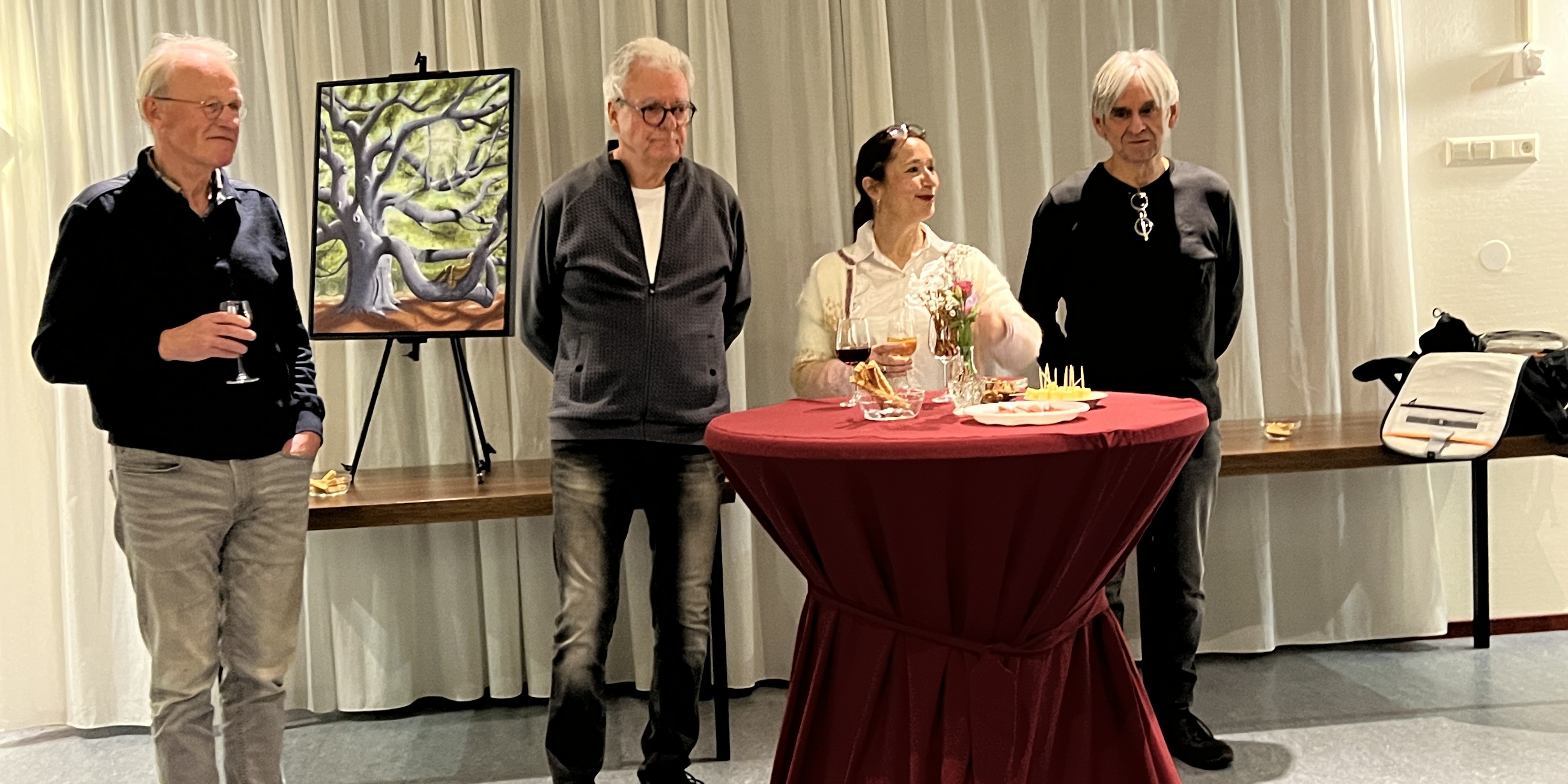 Foto: Galerie Veluwe, een nieuw artistiek initiatief, opent eerste expositie