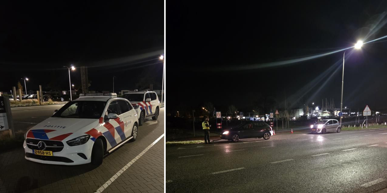 Foto: Grote politiecontrole levert zeventig boetes en twee aanhoudingen op
