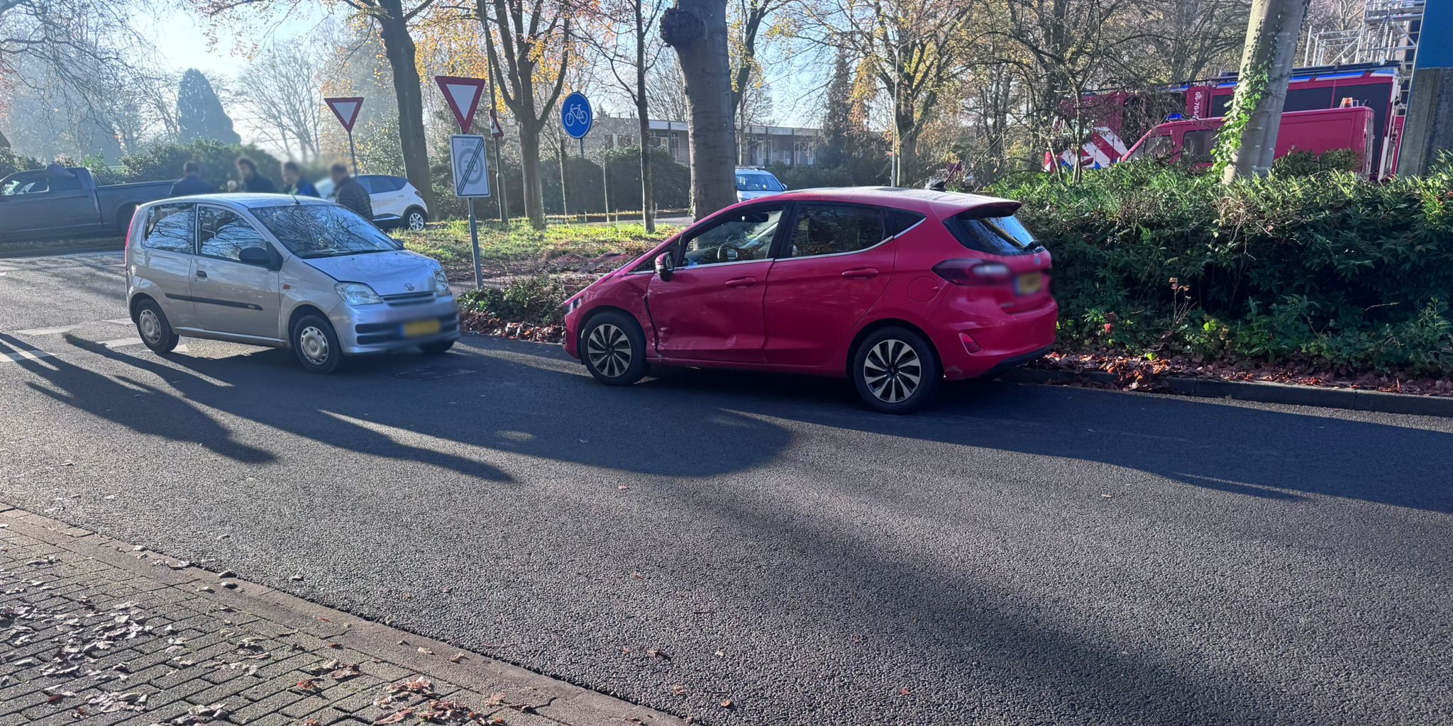 Foto: Ongeval kruising Elburgerweg en Zwolsewegje 