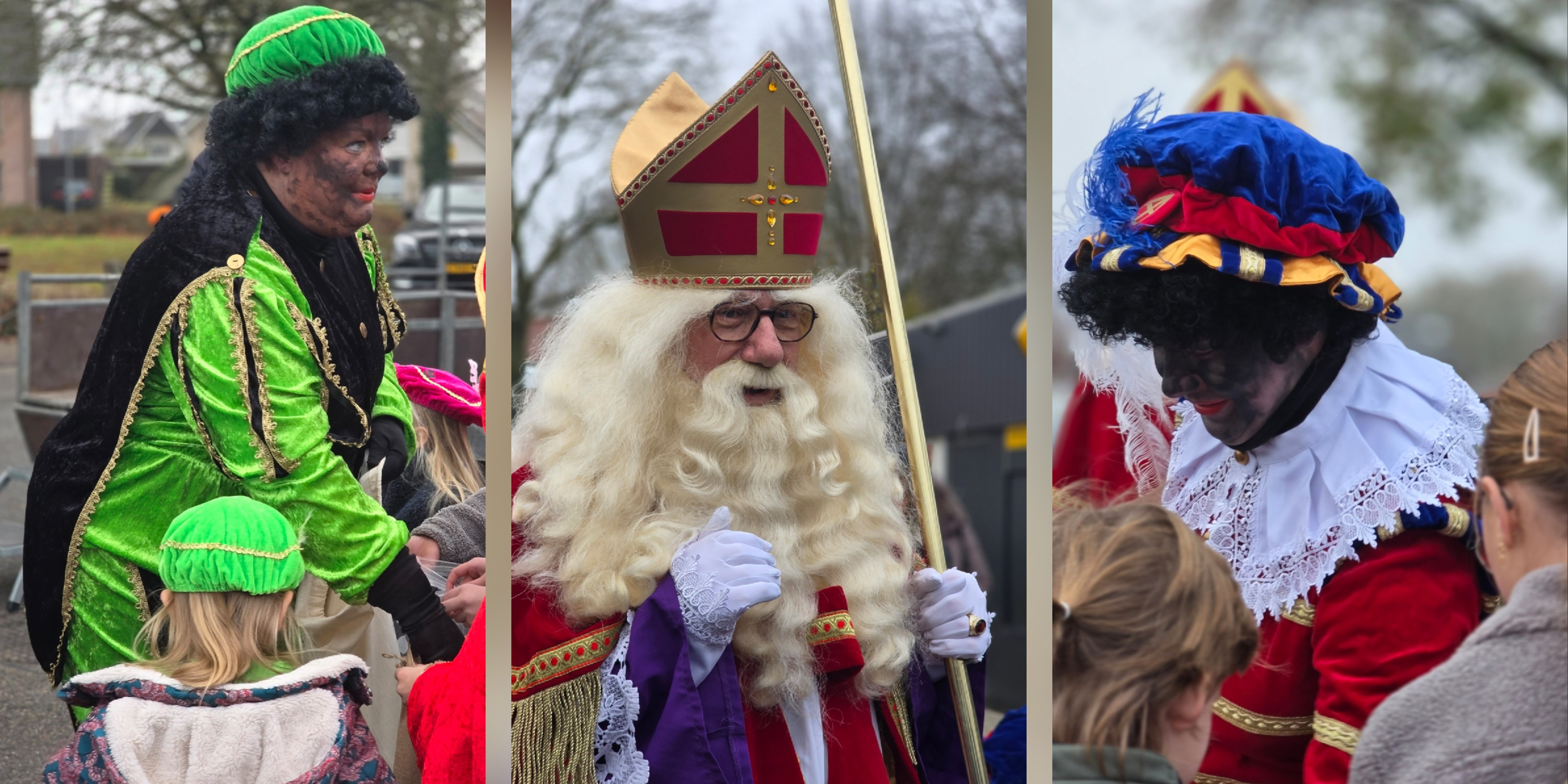 Foto: Sinterklaas feestelijk ontvangen in Hulshorst