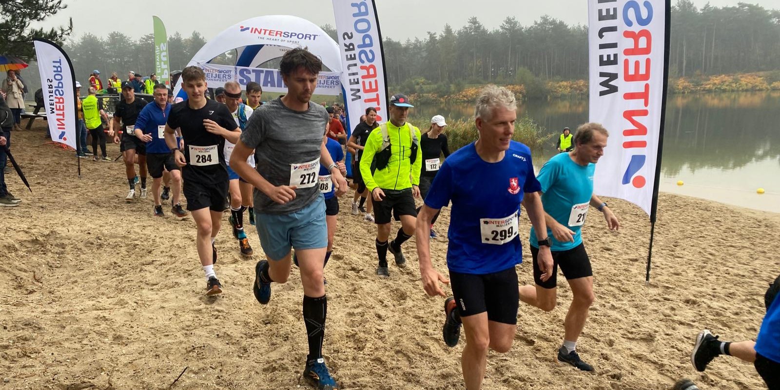 Foto: Ondanks incident een succesvolle tweede Wolventrail in Nunspeet