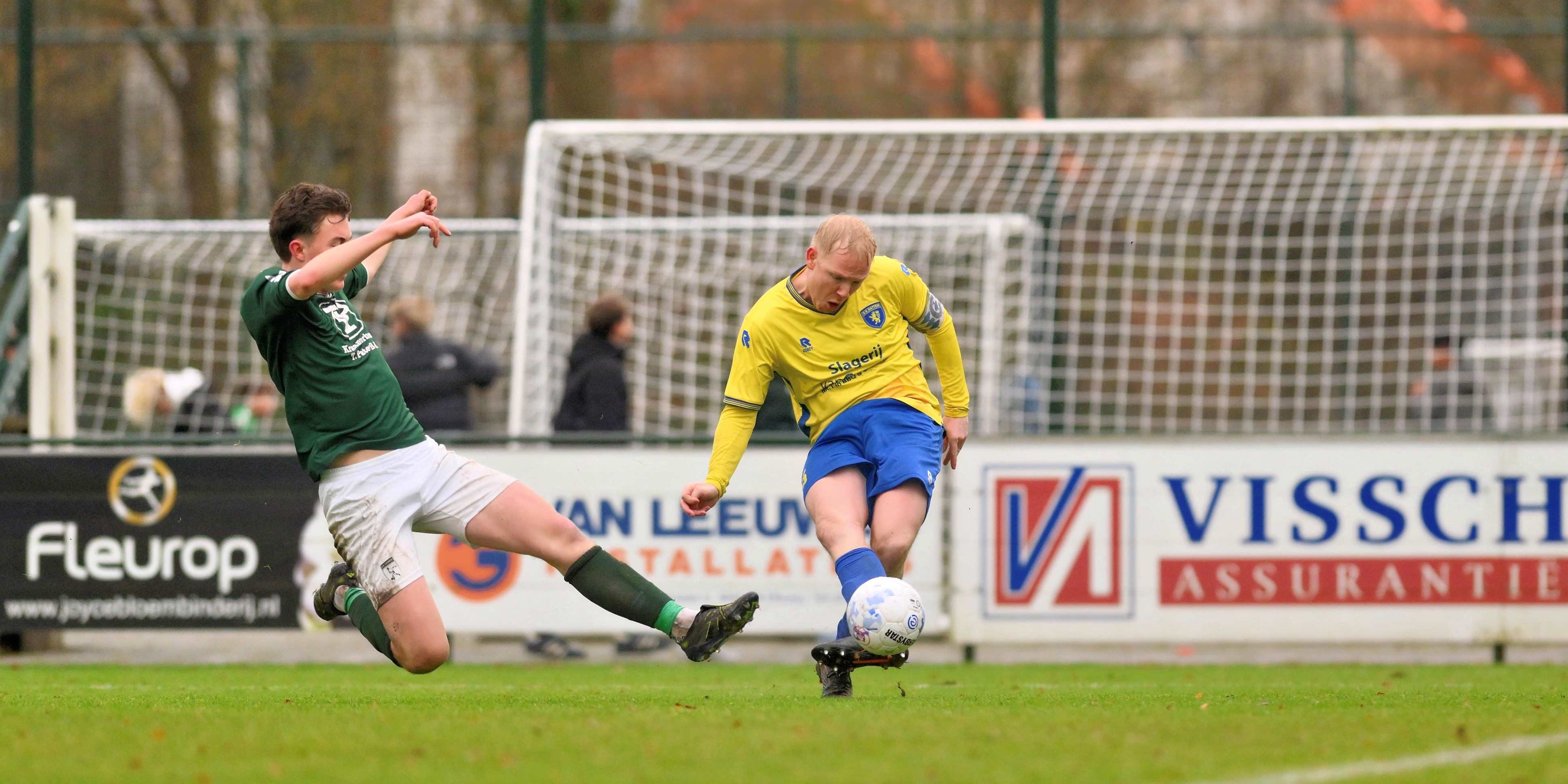 Foto: Een zure maar terechte nederlaag voor S.V. 't Harde