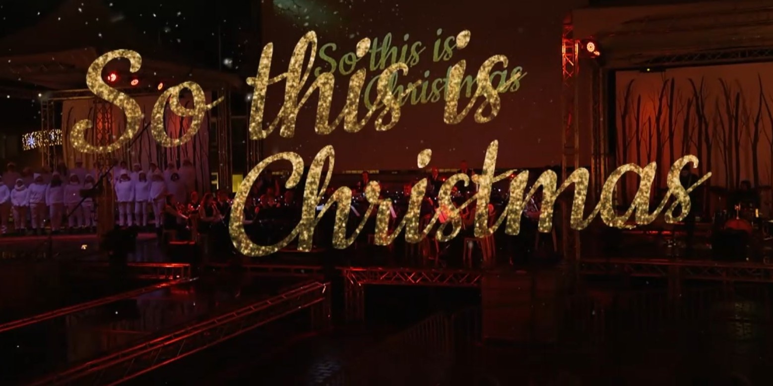 Foto: Zo kwam de speciale kerstuitvoering 'So This is Christmas' tot stand