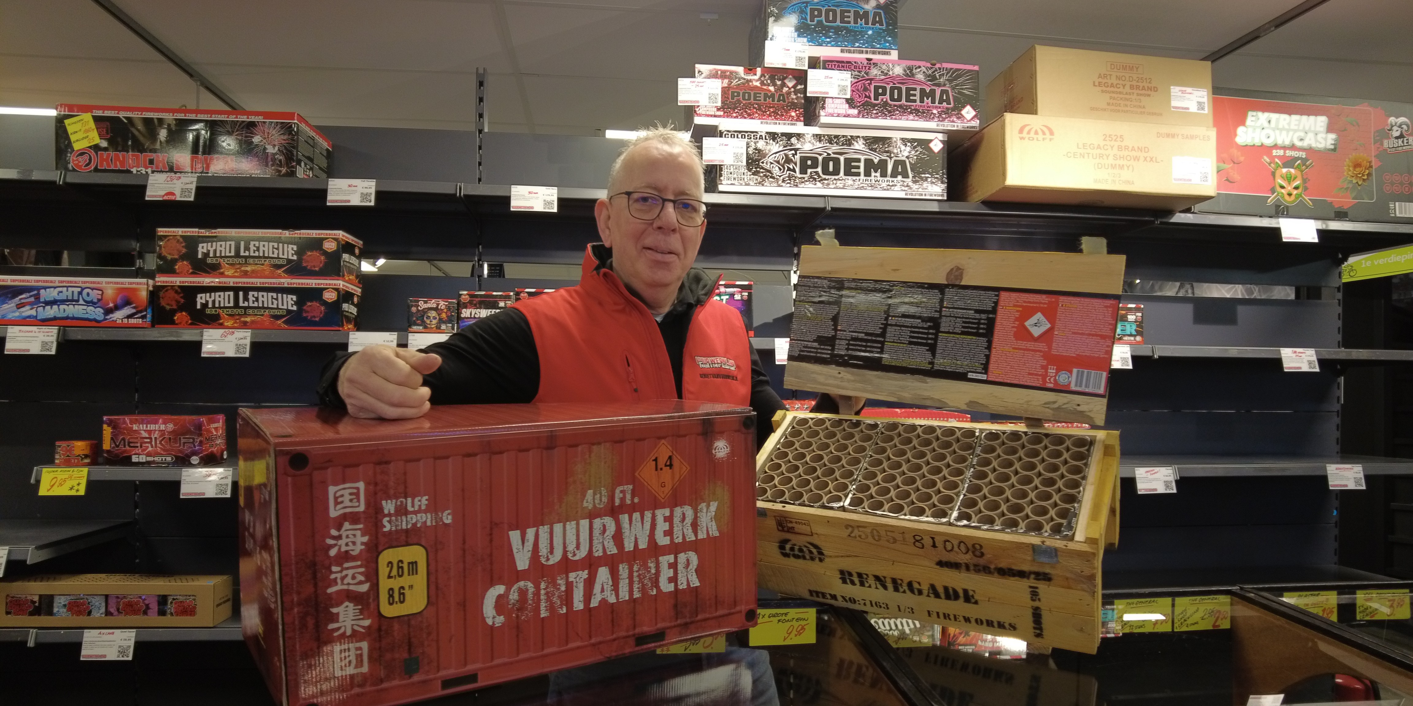 Foto: Nog één keer legaal vuurwerk (ver)kopen