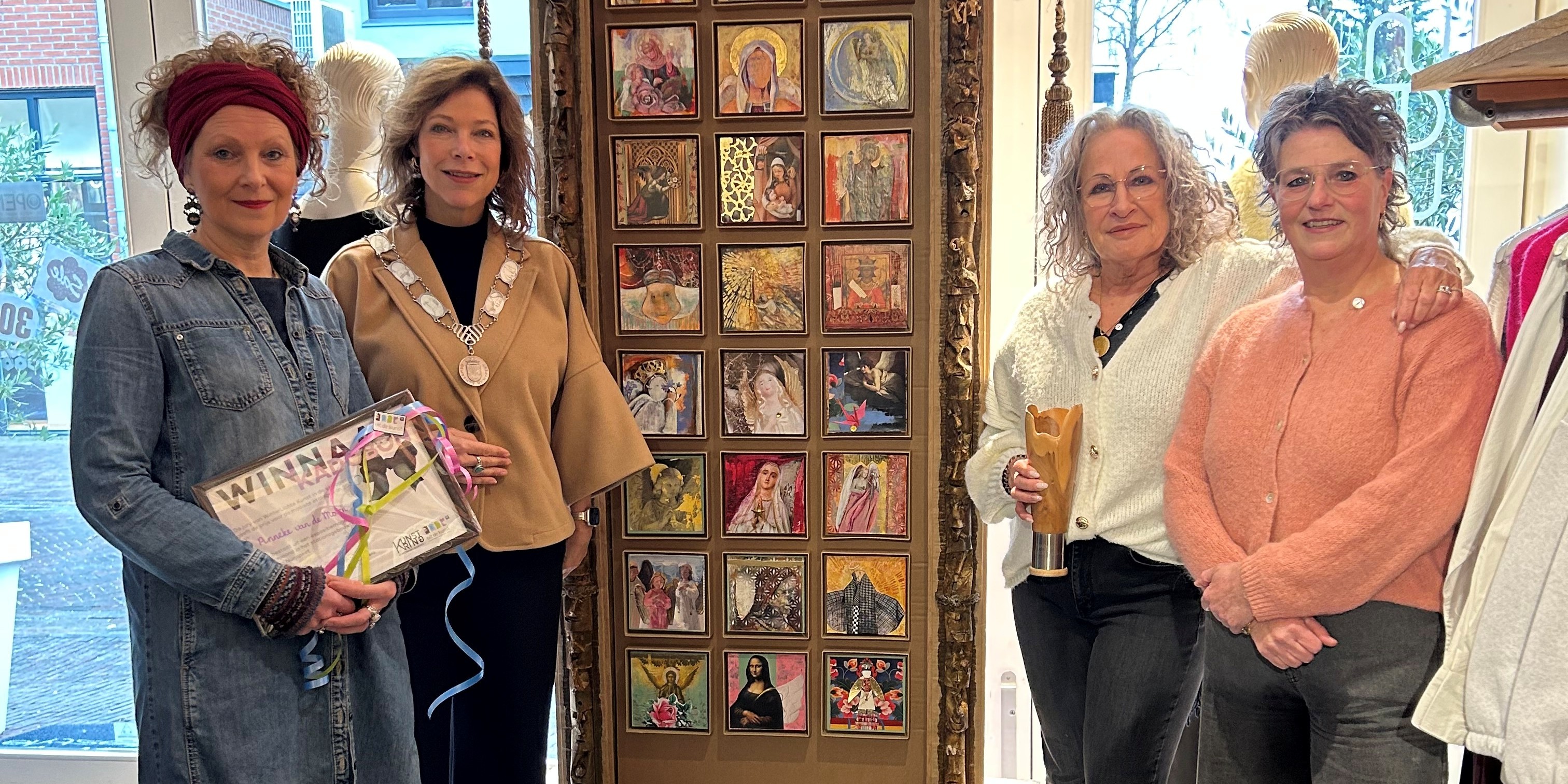 Foto: Kunst van Anneke van der Molen bekroond in Nunspeet