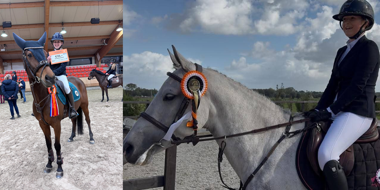 Foto: Mooie resultaten tijdens NK springen voor Klein maar Dapper