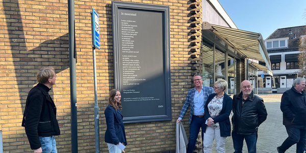 Foto: Ode aan je moerstaal krijgt zichtbare plek in Nunspeet