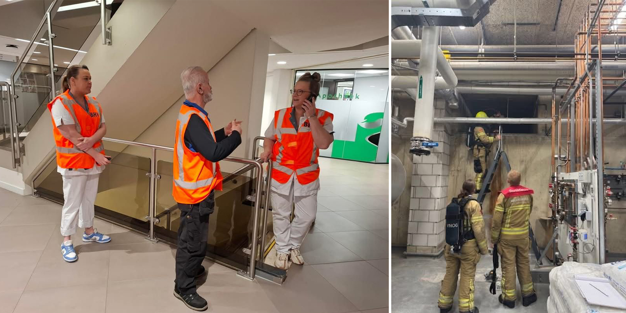 Foto: Rook en sterke geur in St Jansdal ziekenhuis: dit was er aan de hand