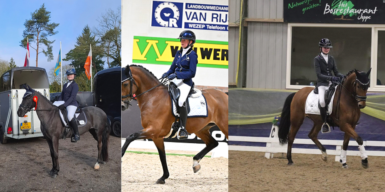 Foto: Ruiters halen goede resultaten in Hierden