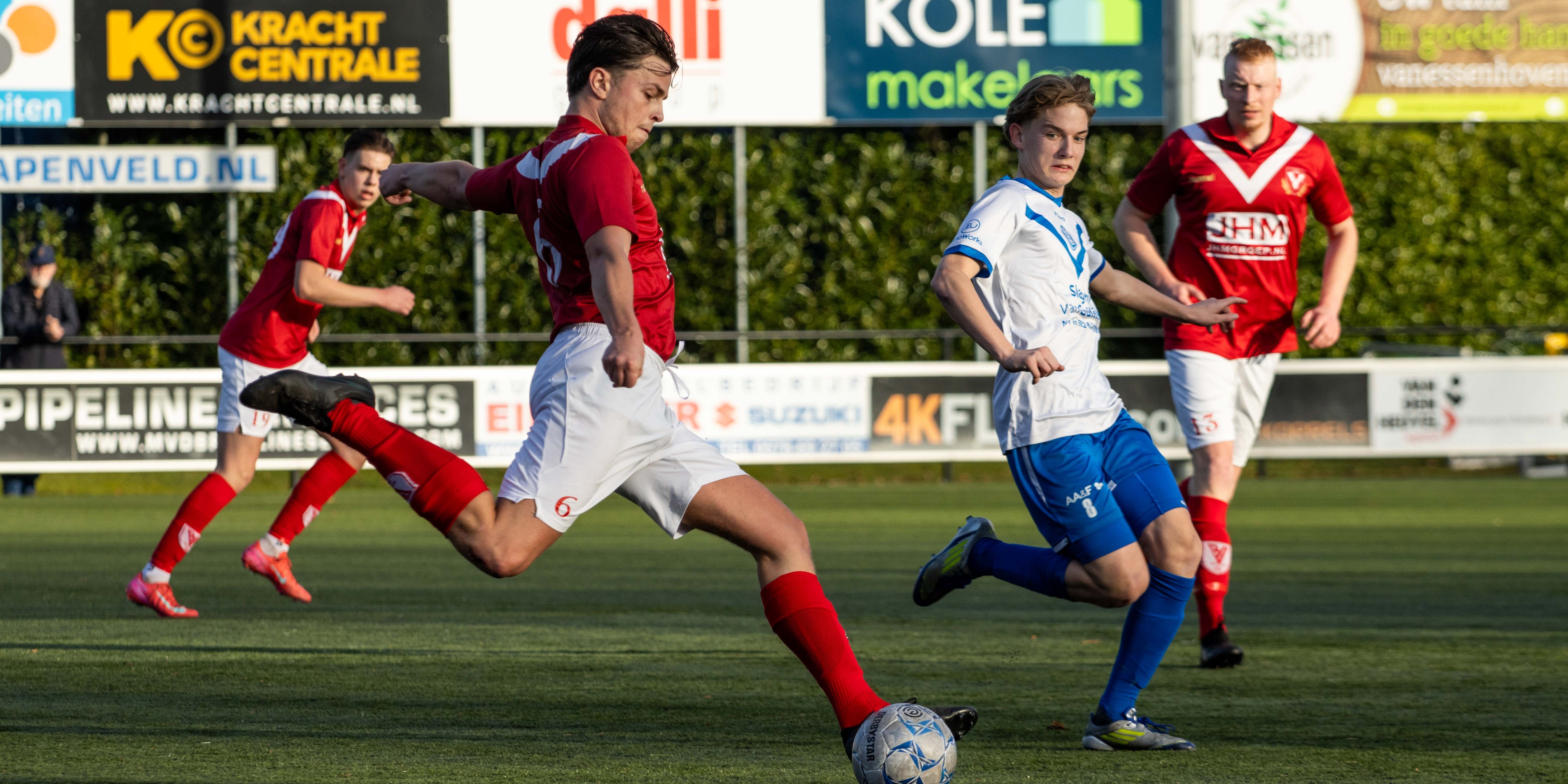 Foto: Gehavend Hulshorst behaald ook geen punten in Wapenveld