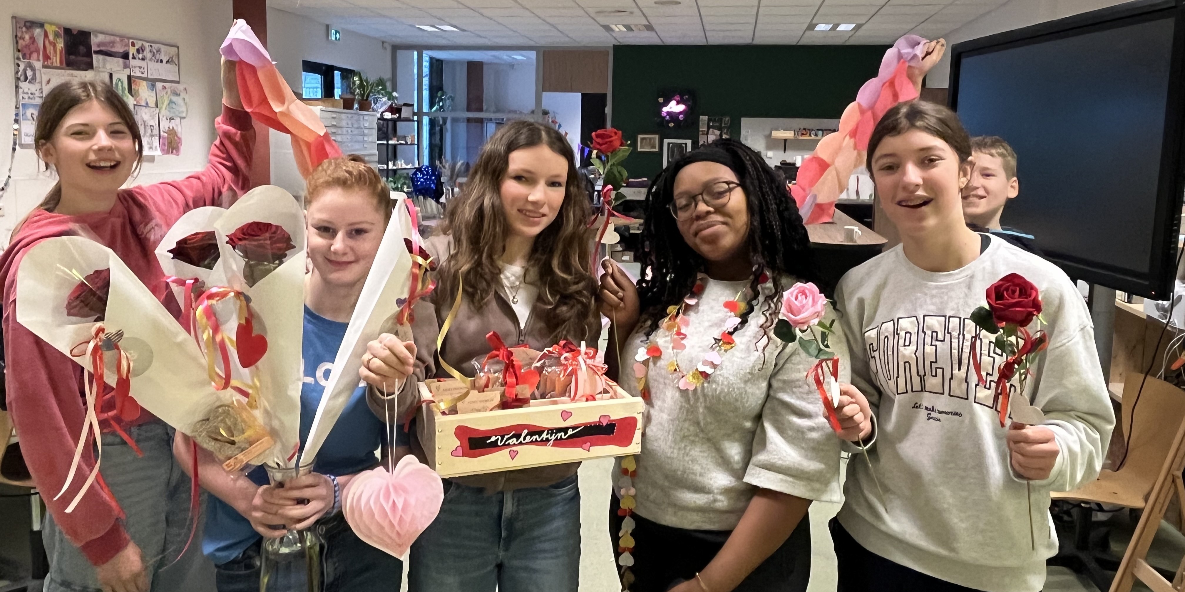 Foto: Vriendschap en liefde in de schijnwerpers bij Nuborgh College Veluvine